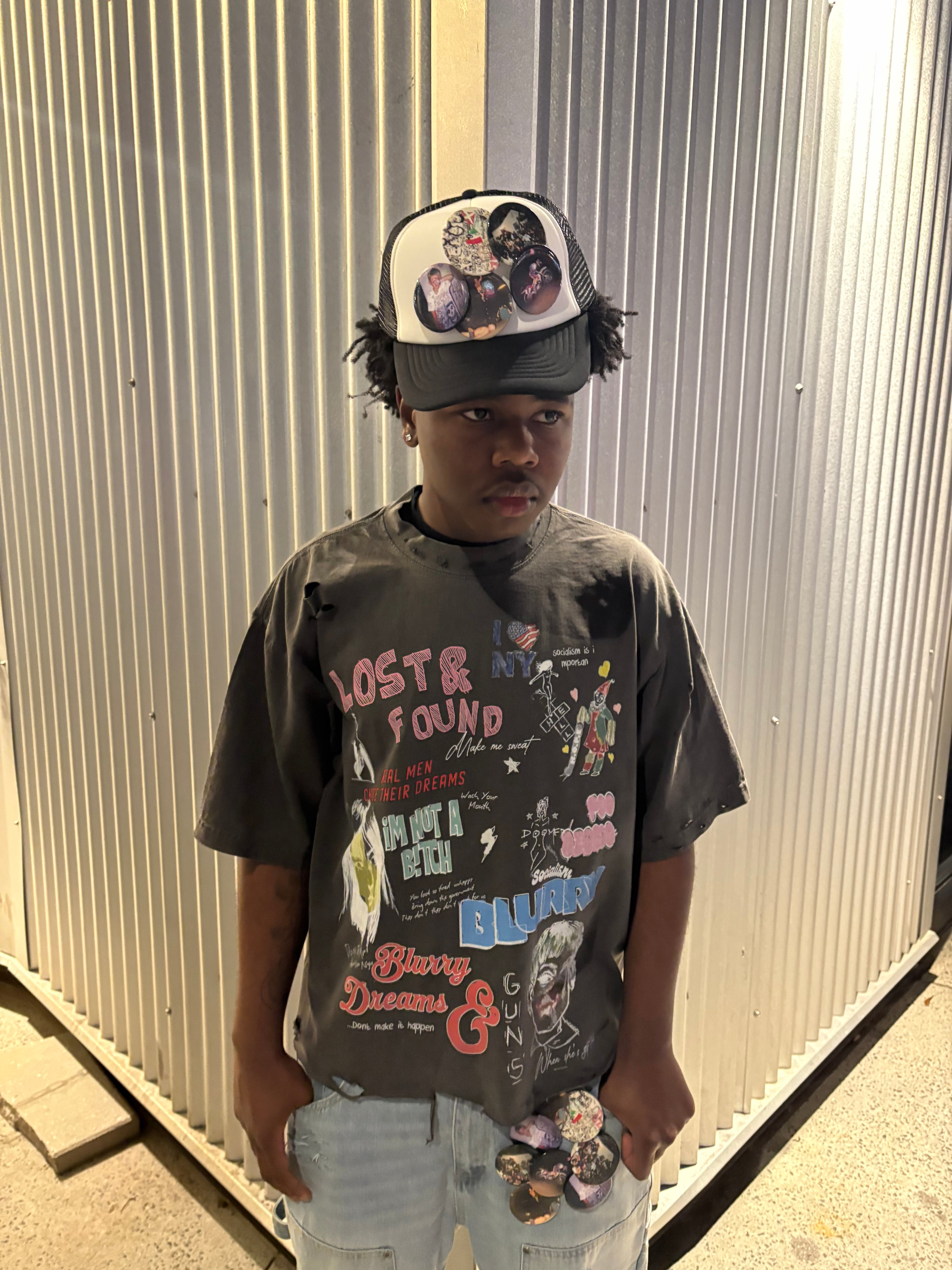 PIN TRUCKER HAT