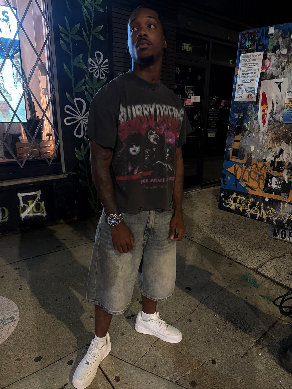 Blurry K!$$ Tee